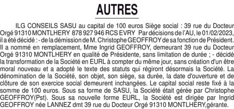 Contenu publication