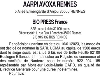 Contenu publication