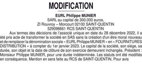 Contenu publication