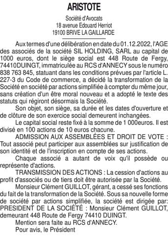 Contenu publication