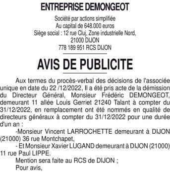 Contenu publication
