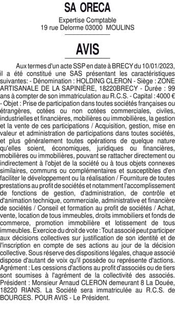 Contenu publication