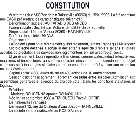 Contenu publication
