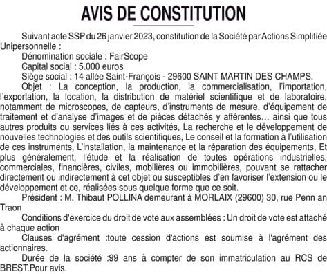 Contenu publication