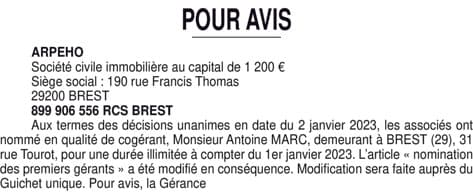 Contenu publication