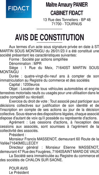 Contenu publication