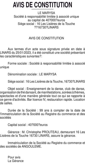 Contenu publication