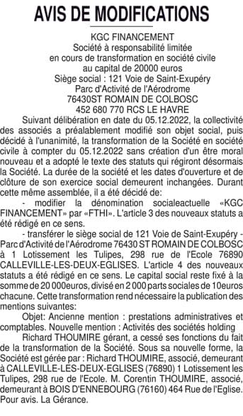 Contenu publication