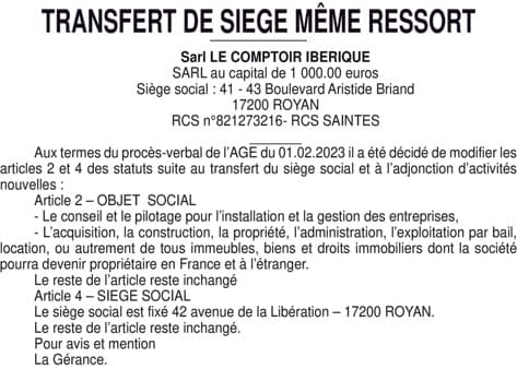 Contenu publication