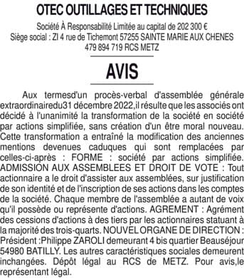 Contenu publication
