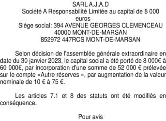 Contenu publication