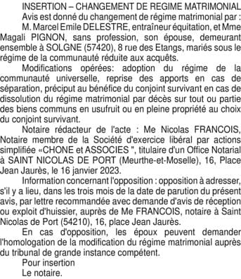 Contenu publication
