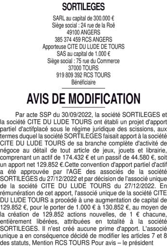 Contenu publication