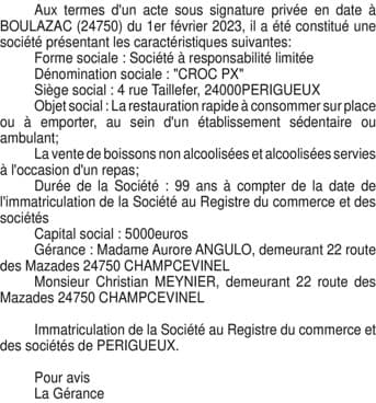 Contenu publication