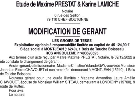 Contenu publication