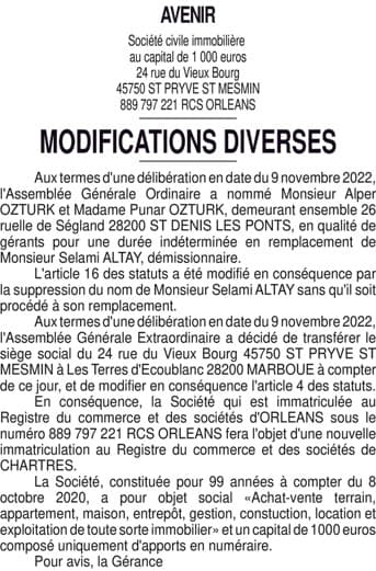 Contenu publication
