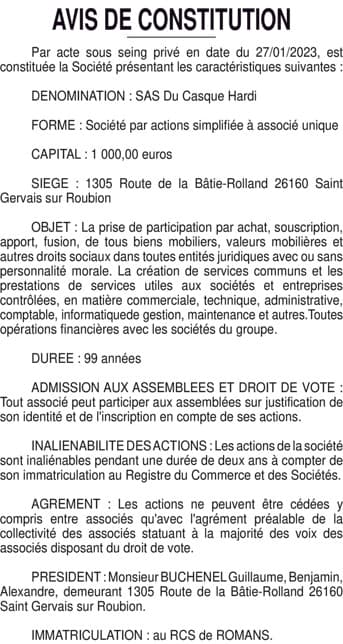 Contenu publication