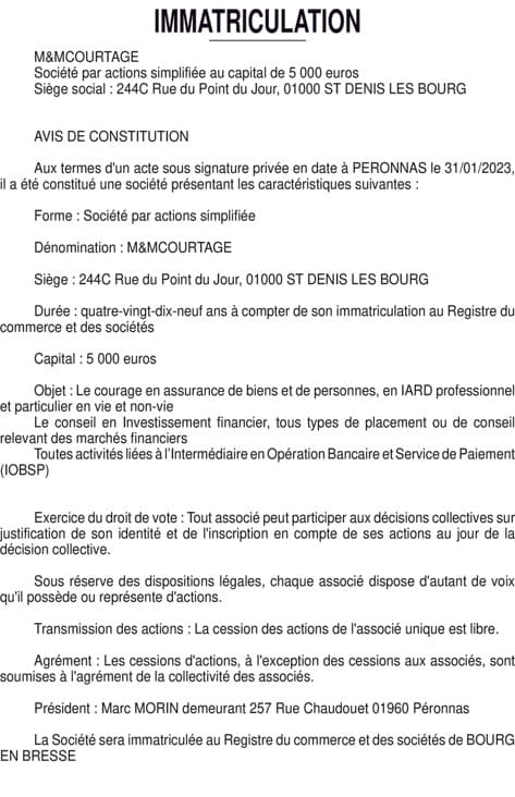 Contenu publication