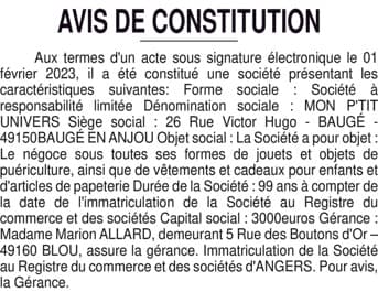 Contenu publication