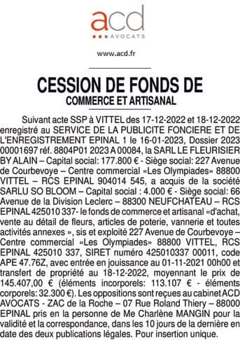 Contenu publication