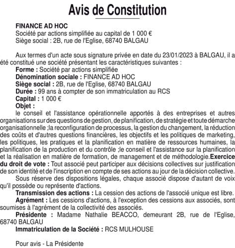 Contenu publication
