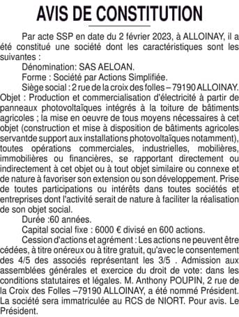 Contenu publication