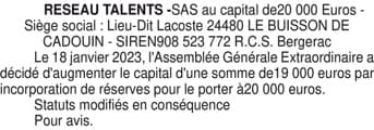 Contenu publication