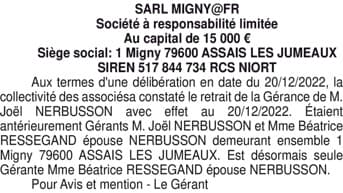 Contenu publication
