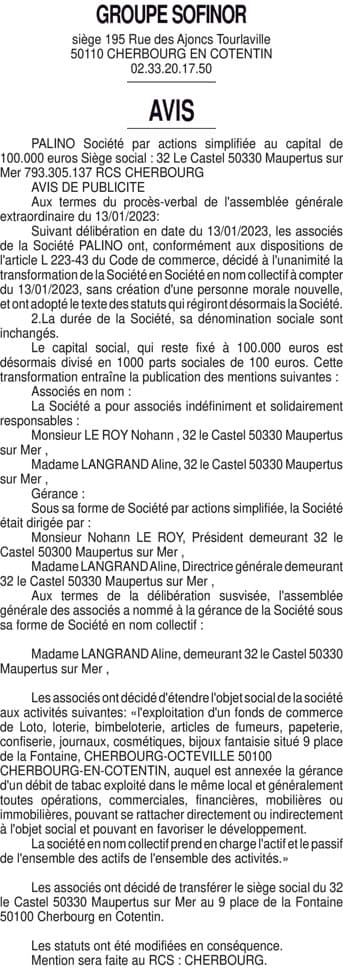 Contenu publication