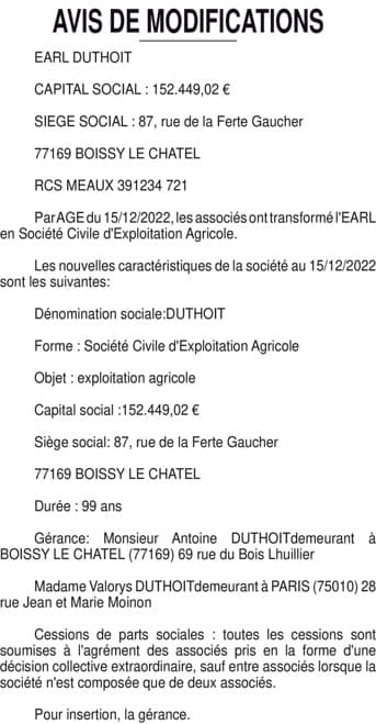 Contenu publication