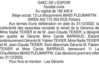 Contenu publication