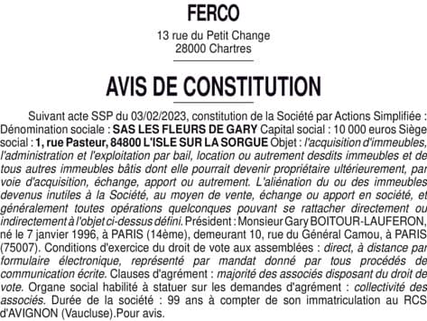Contenu publication