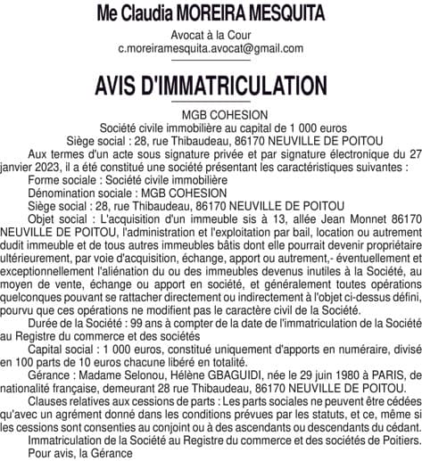 Contenu publication