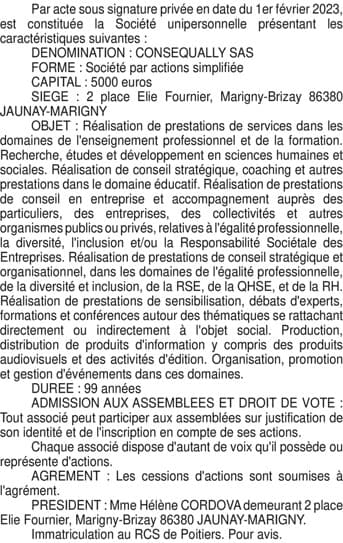 Contenu publication