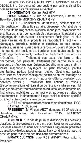 Contenu publication