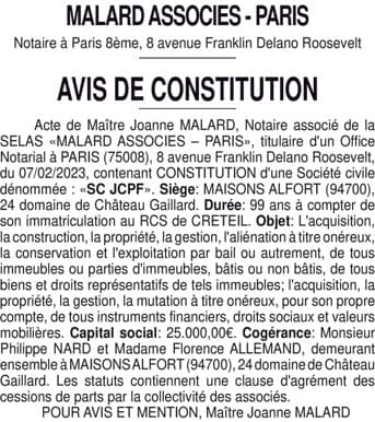 Contenu publication