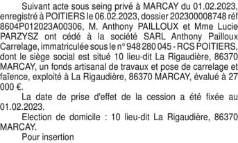 Contenu publication