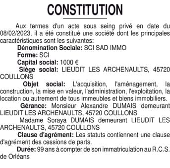 Contenu publication