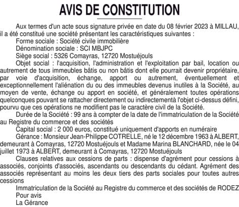 Contenu publication