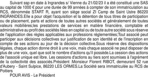 Contenu publication