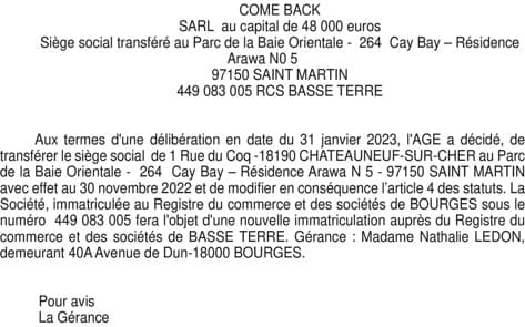 Contenu publication