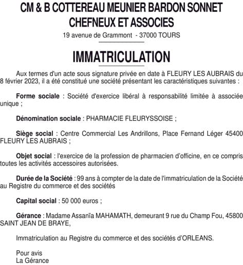 Contenu publication