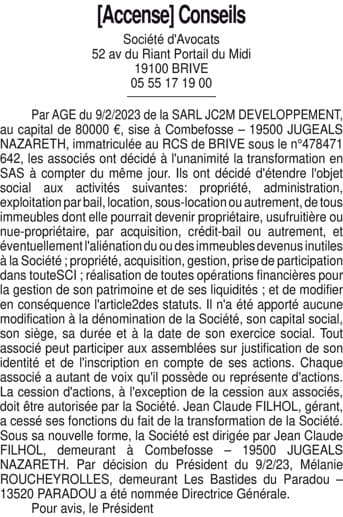 Contenu publication