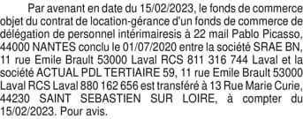 Contenu publication