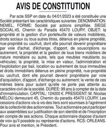 Contenu publication