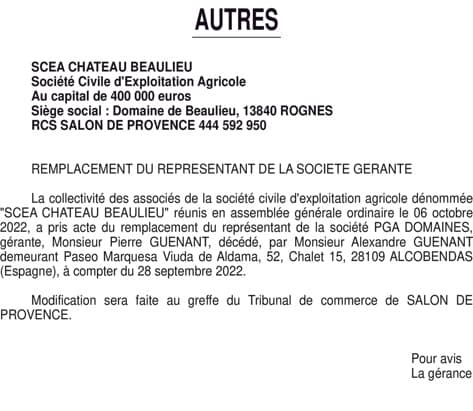 Contenu publication