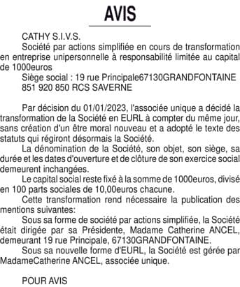 Contenu publication