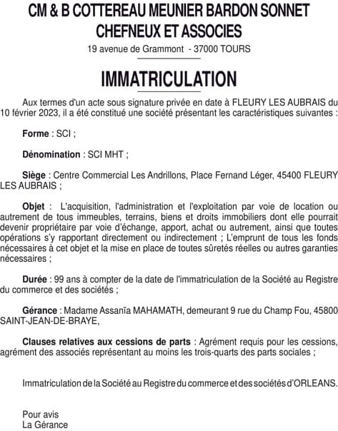 Contenu publication