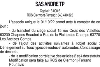 Contenu publication