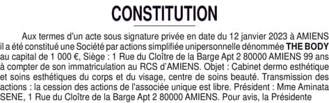 Contenu publication
